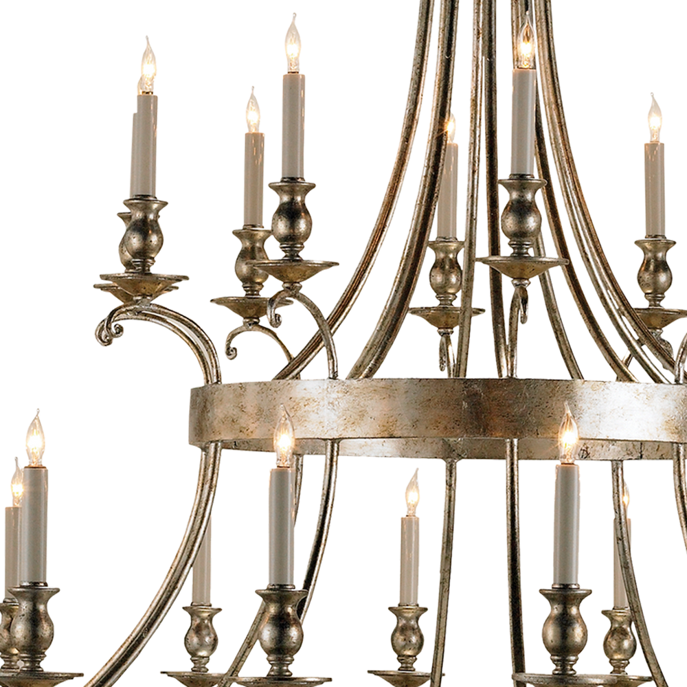 Lodestar Silver Chandelier