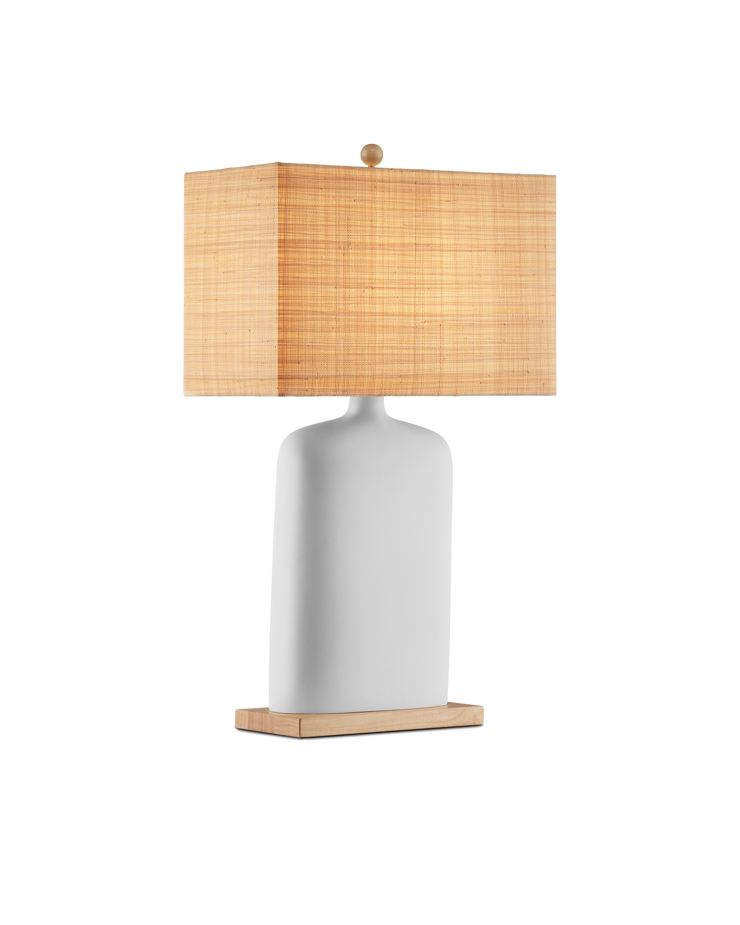 Musing White Table Lamp - Thumbnail 3