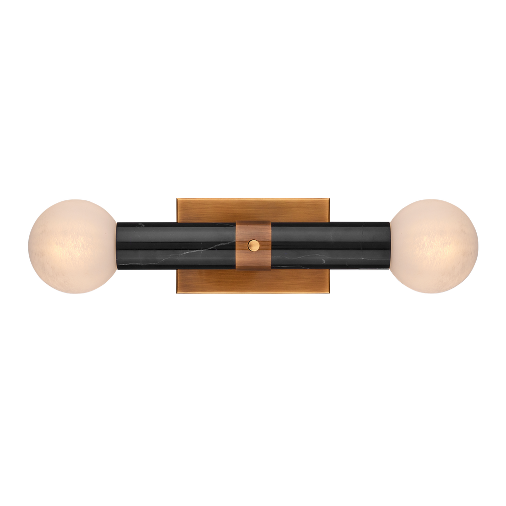 
                      
                        Beatrix Black Bath Wall Sconce.
                      
                    
