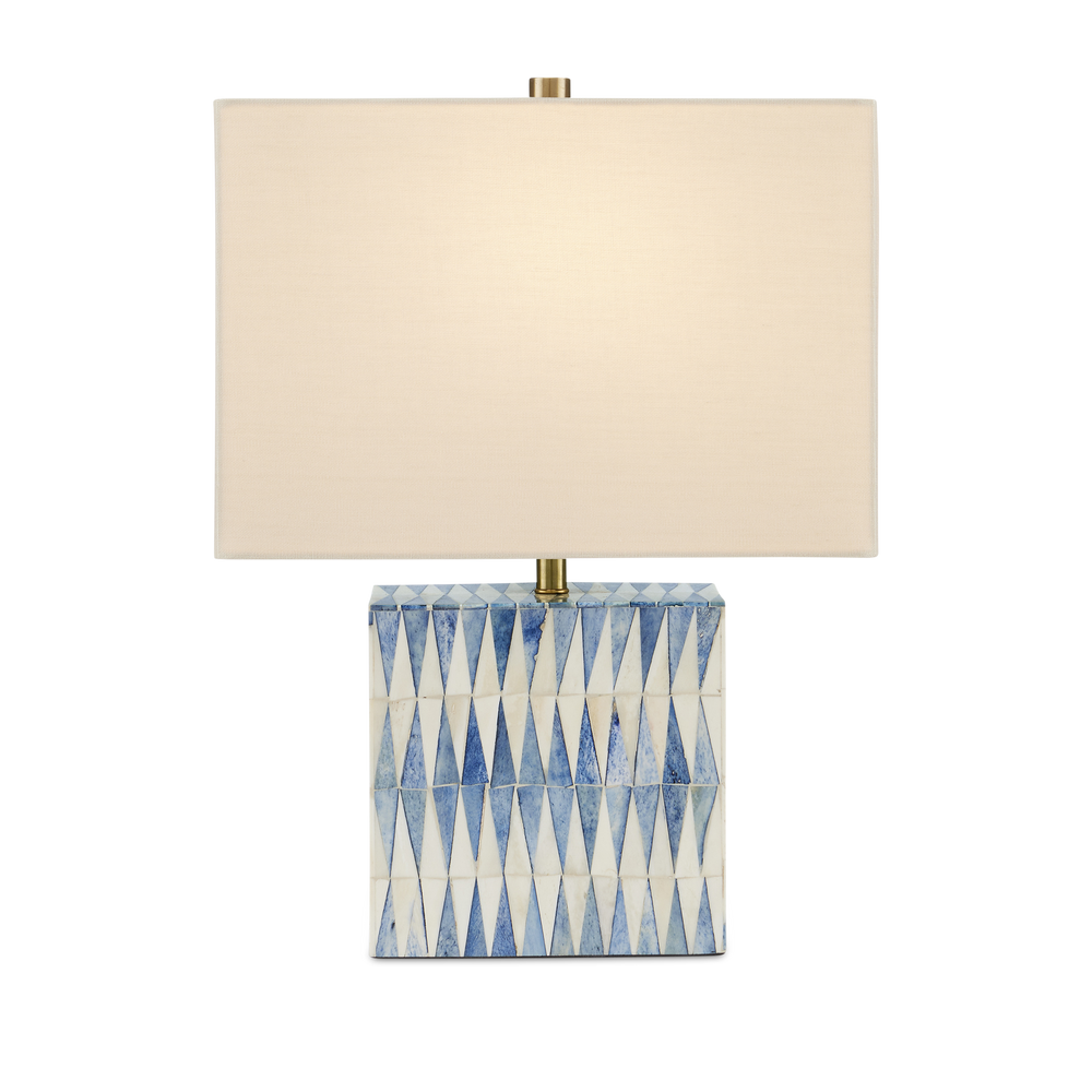 
                      
                        Nadene Blue & White Table Lamp.
                      
                    