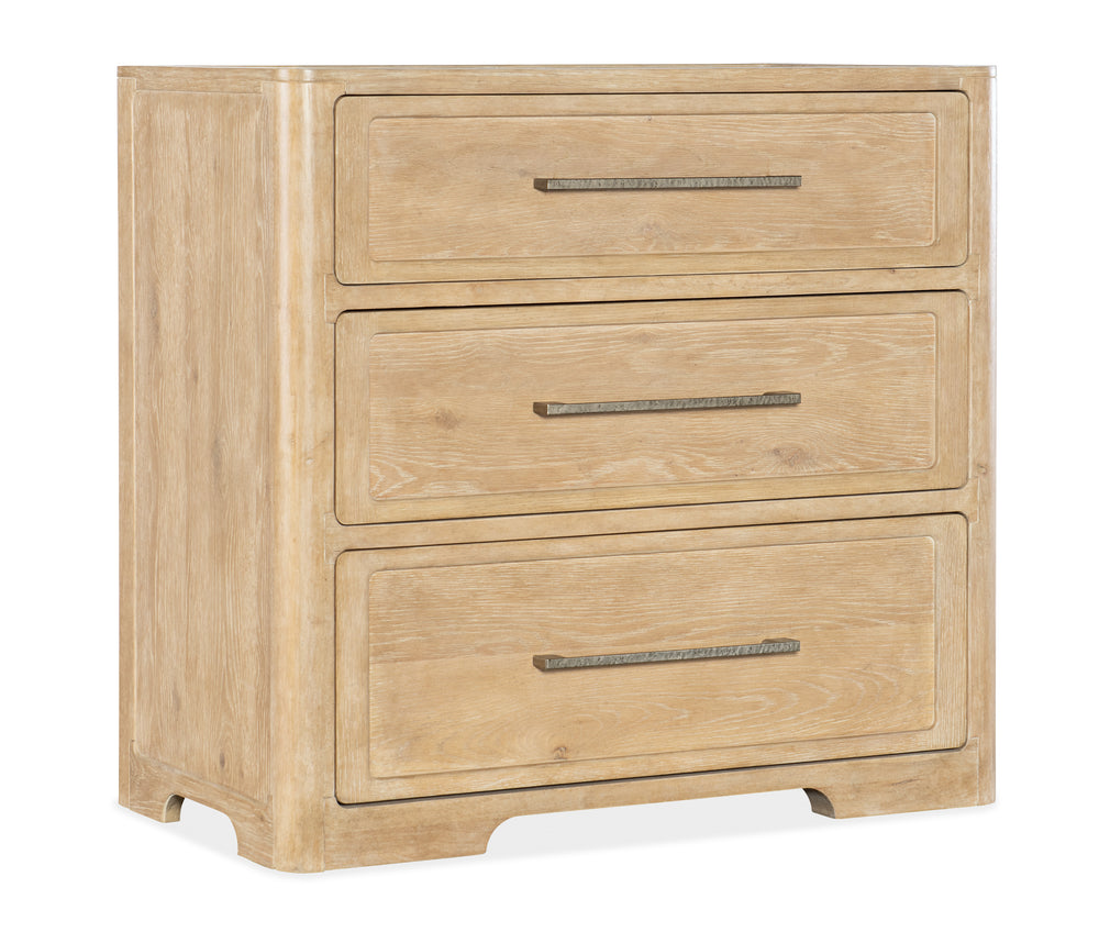 Retreat Three-Drawer Nightstand.