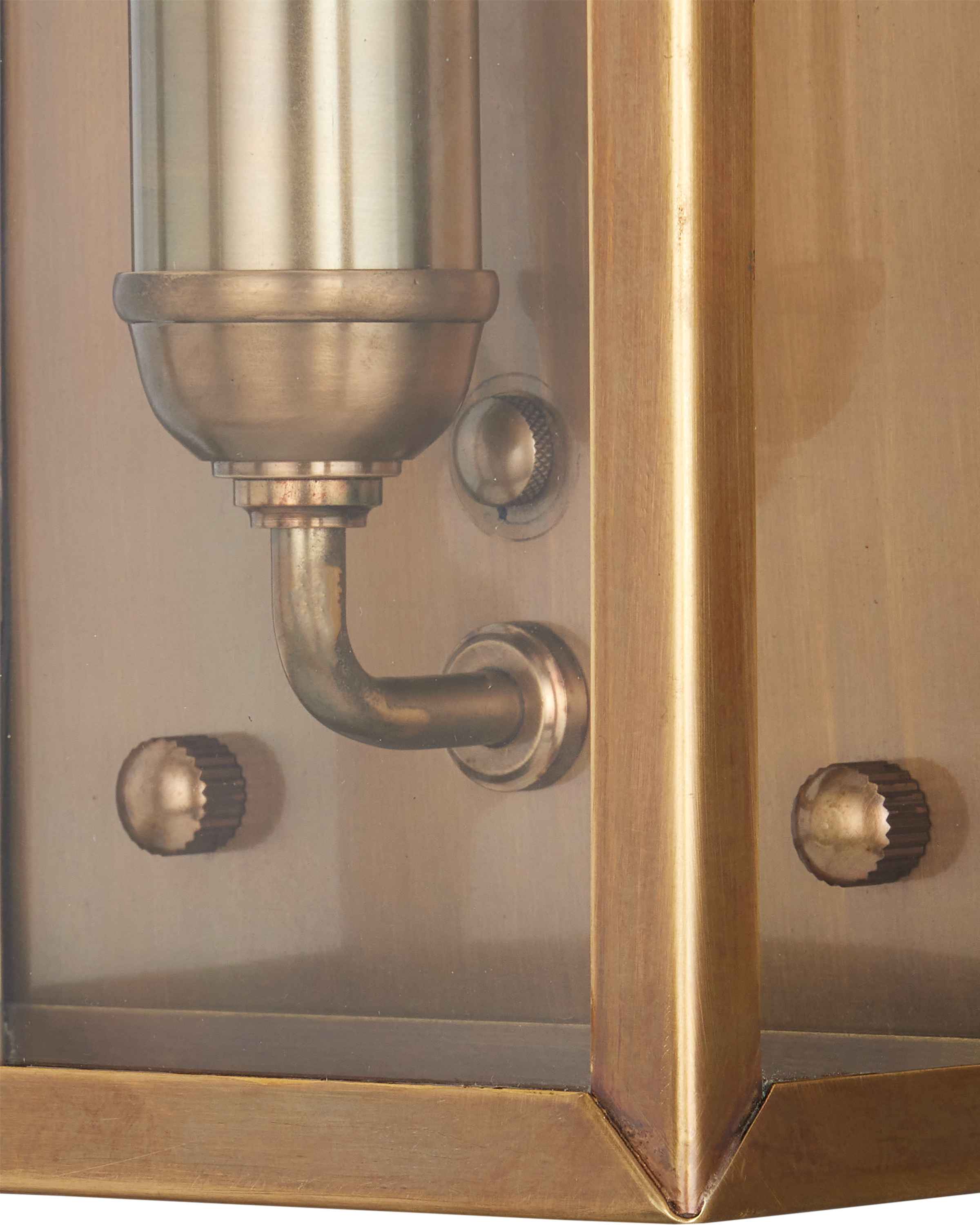 Royster Brass Outdoor Wall Sconce