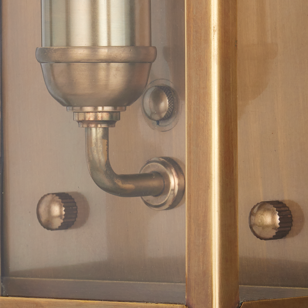 Royster Brass Outdoor Wall Sconce