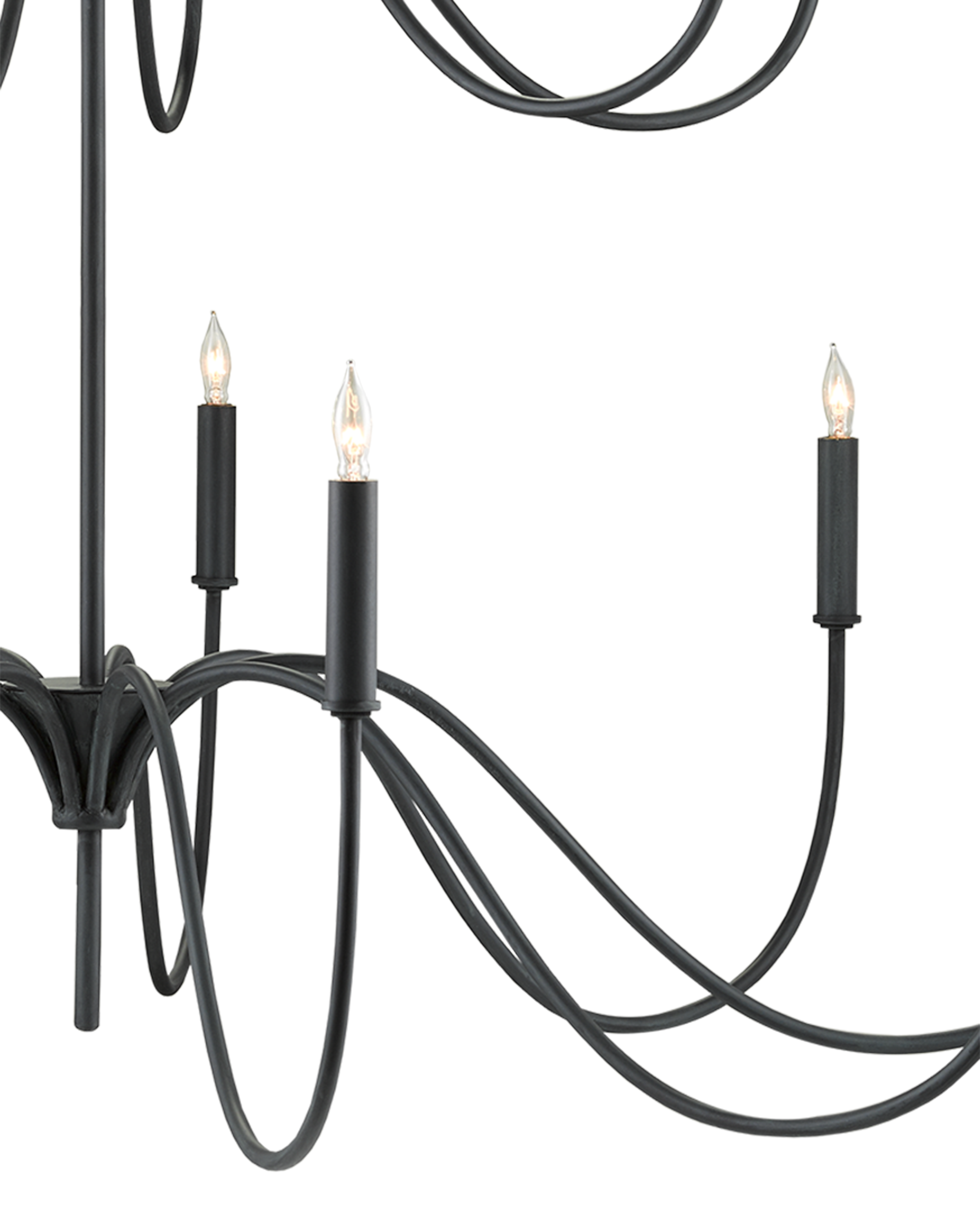 Currey & Company Tirrell Chandelier - Thumbnail 3