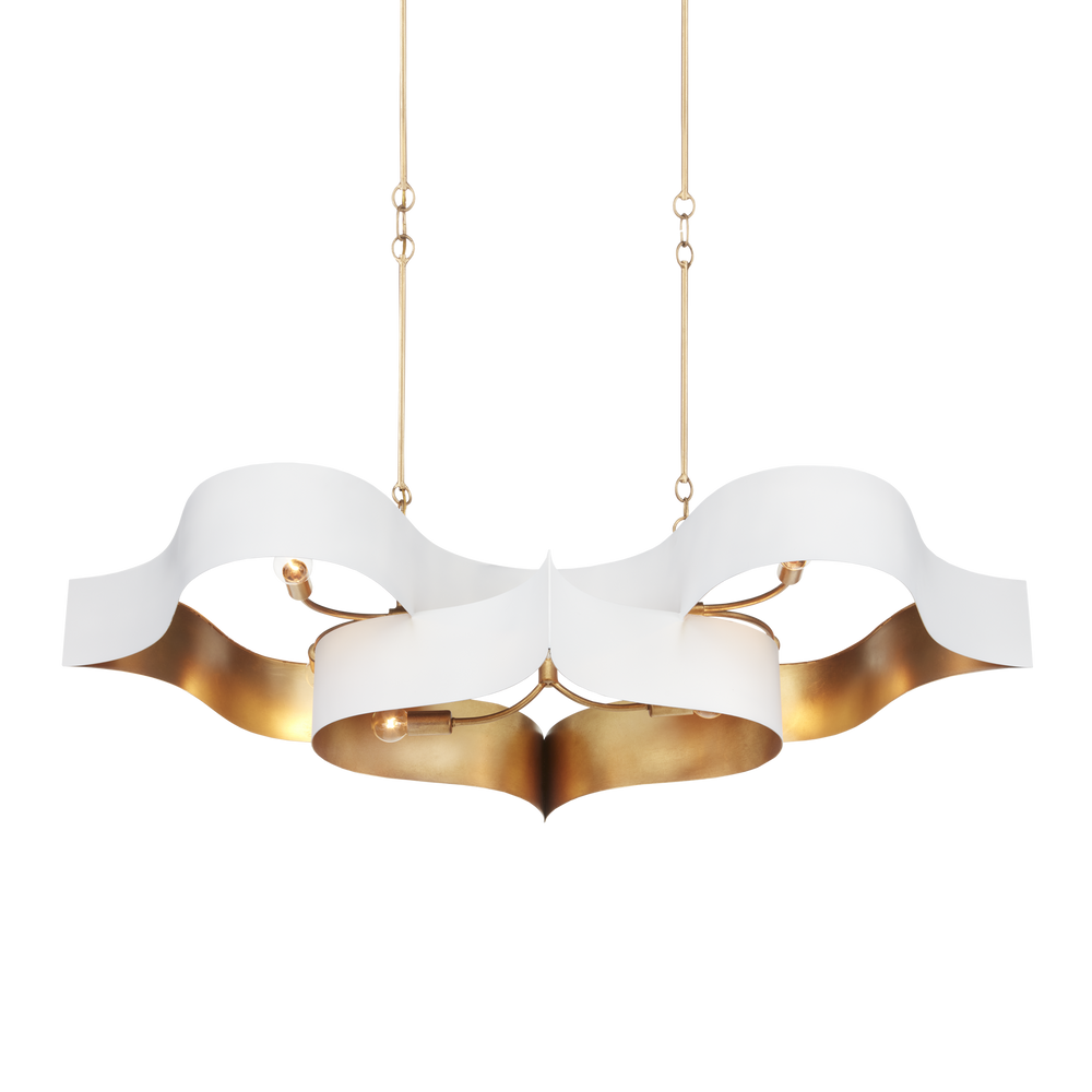 
                      
                        Grand Lotus Oval White Chandelier
                      
                    