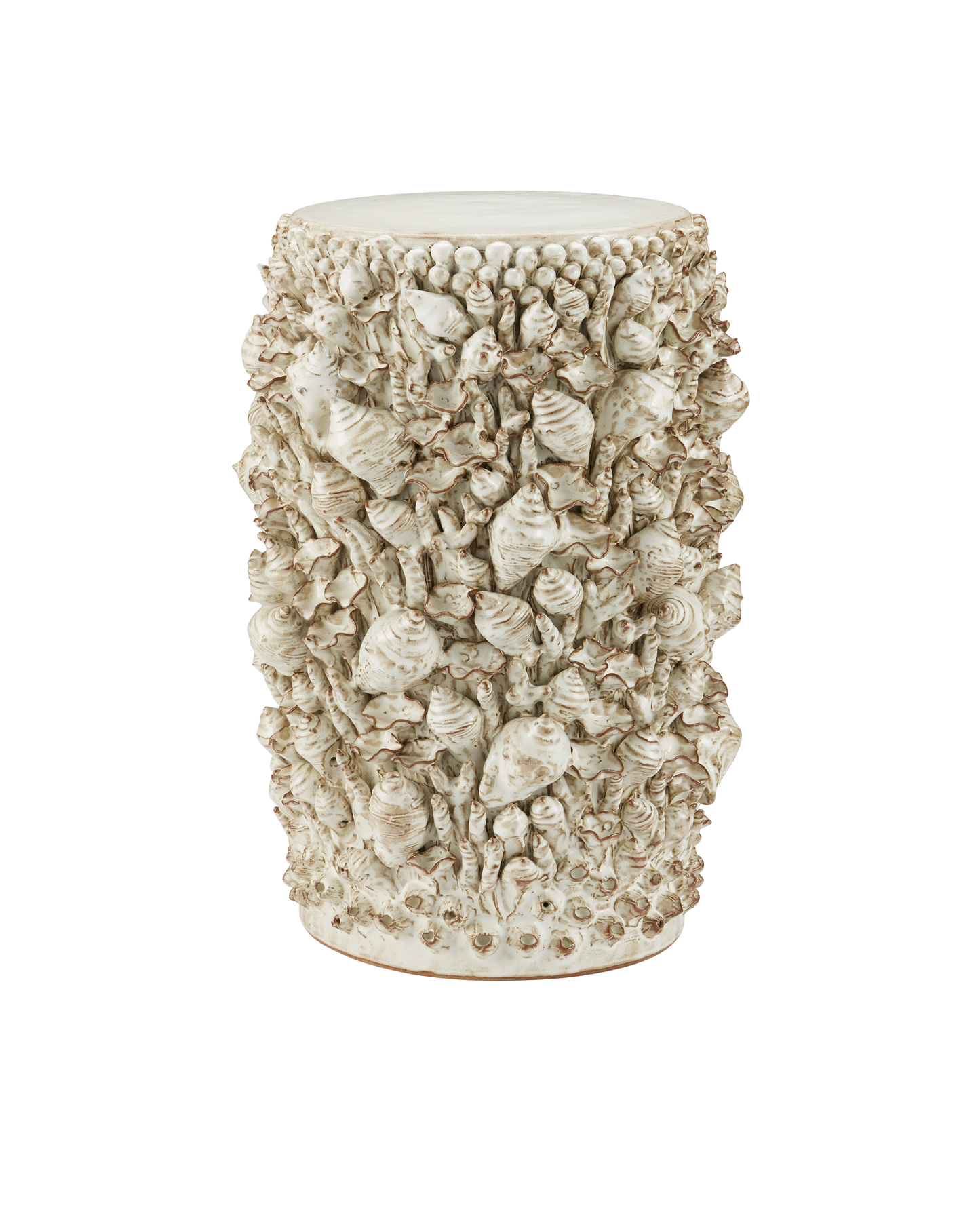 Corfu Ivory Accent Table.