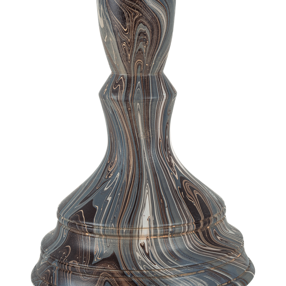 
                      
                        Marbleized Short Turret Box.
                      
                    