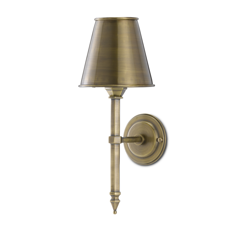 Wollaton Brass Wall Sconce