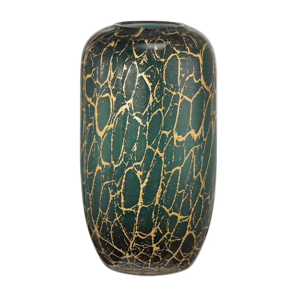 
                      
                        Vitry Green & Gold Vase
                      
                    