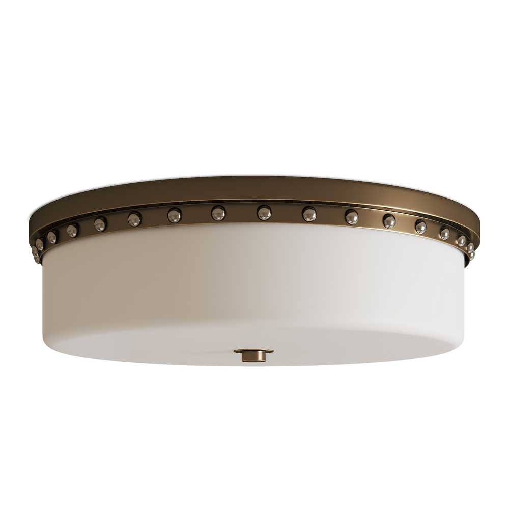 
                      
                        Barnabe Brass Flush Mount
                      
                    