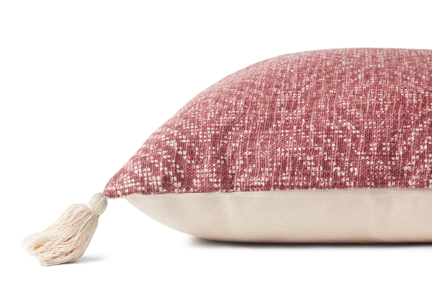 Loloi P0621 Red 22" x 22" Cover w/Down Pillow
