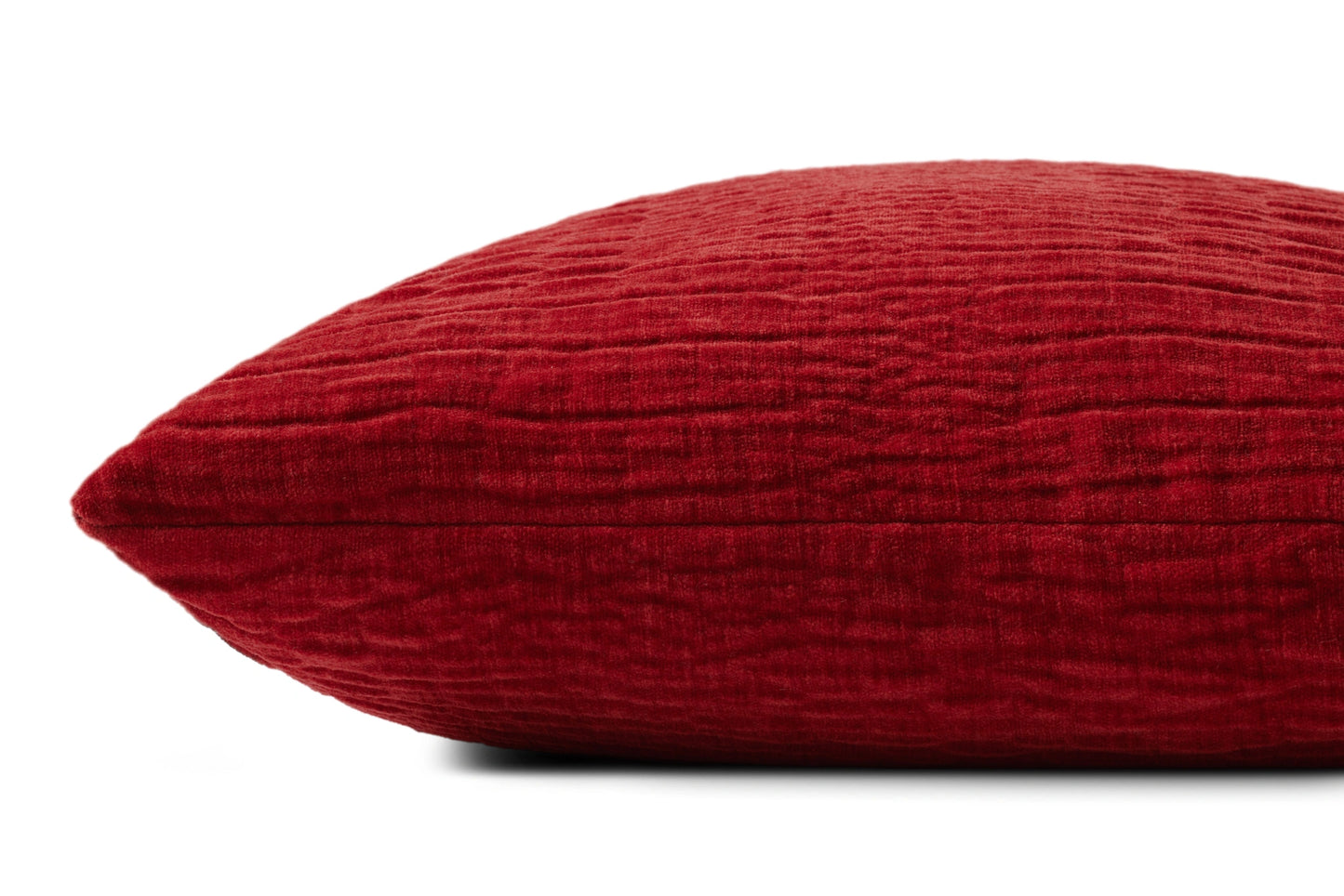 Loloi Red 22'' x 22'' Cover w/Down Pillow