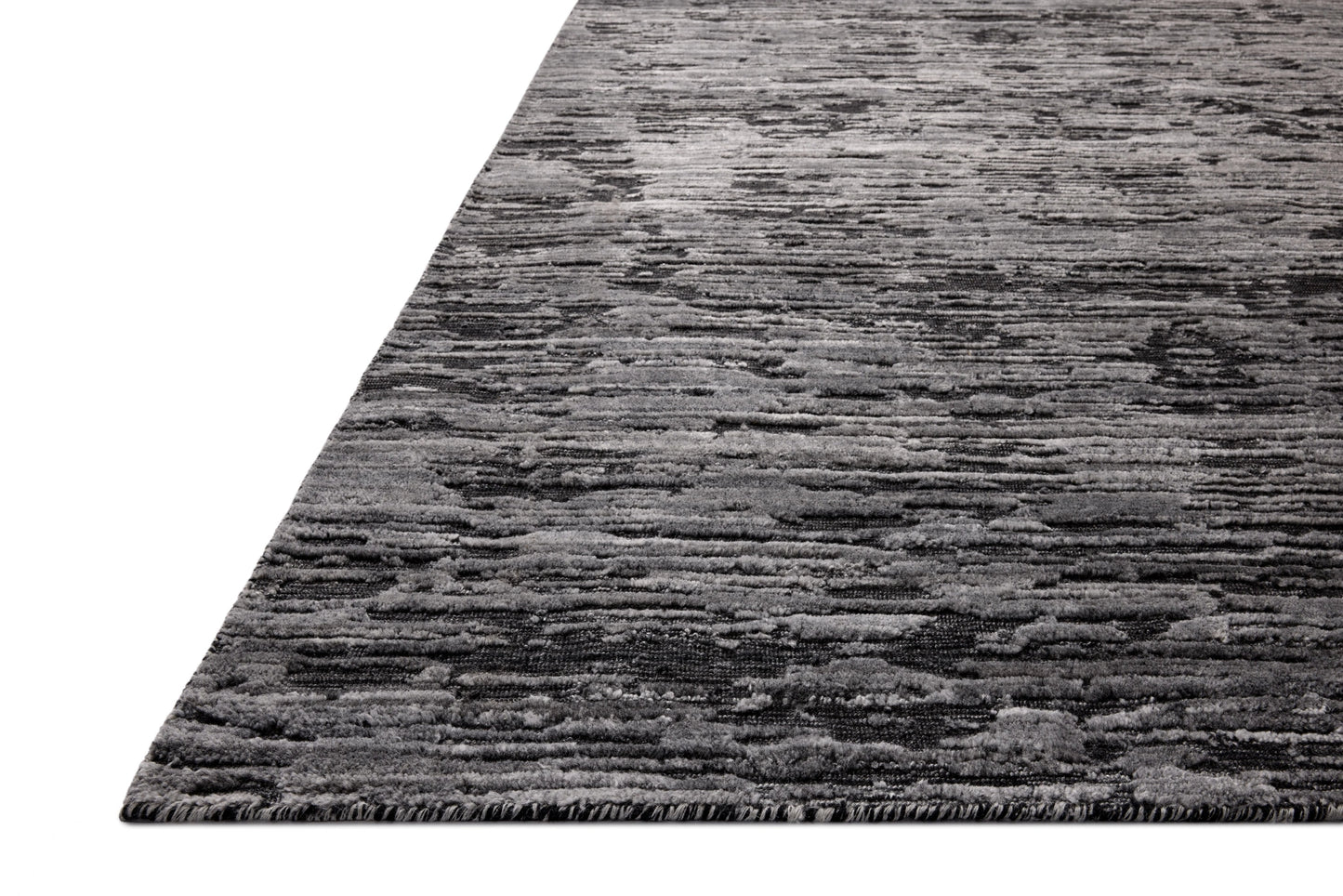 Jean Stoffer x Loloi Daniel Charcoal 2'-0" x 3'-0" Accent Rug