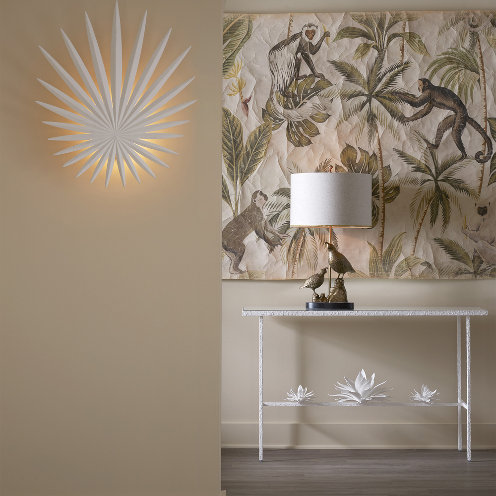 
                      
                        Codorniz Brass Table Lamp.
                      
                    