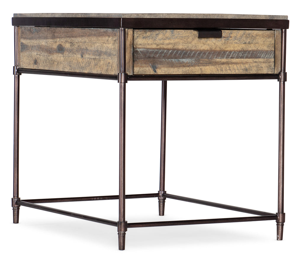 St. Armand Rectangular End Table - Light Wood