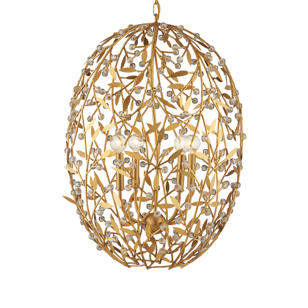 
                      
                        Secret Garden Gold Chandelier
                      
                    