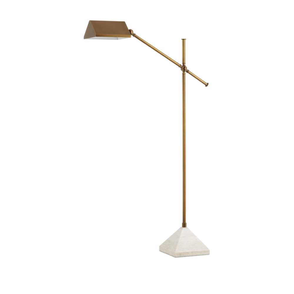 
                      
                        Repertoire Brass Floor Lamp
                      
                    