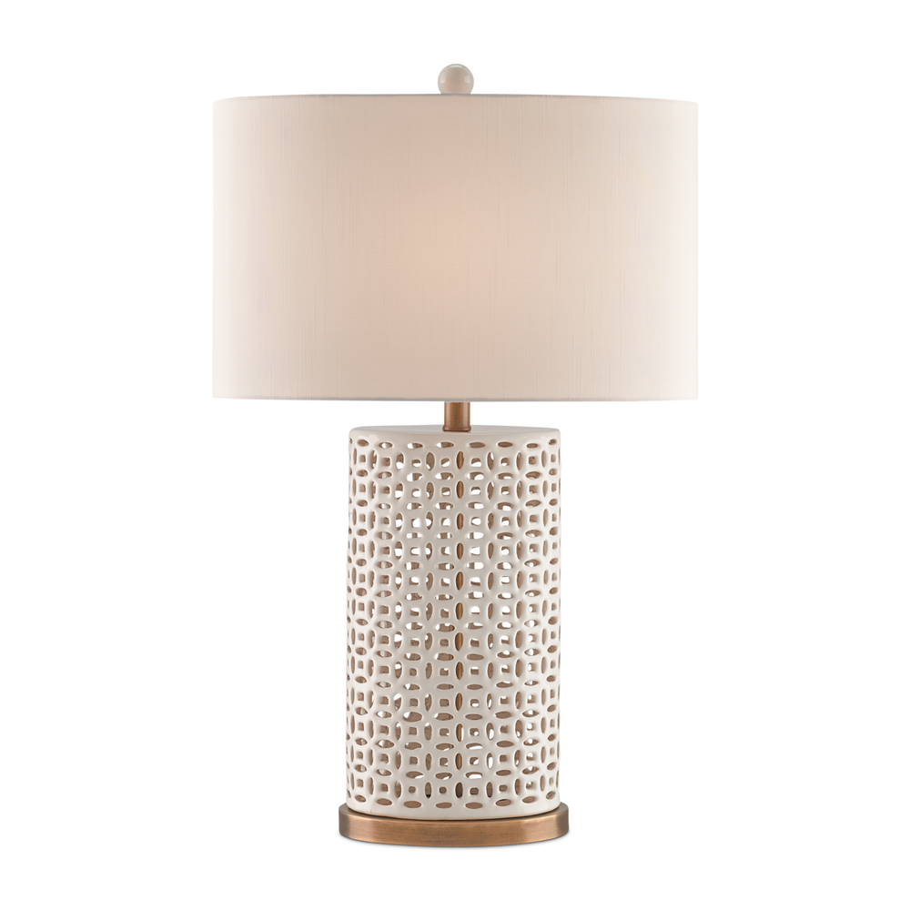 Bellemeade White Table Lamp.