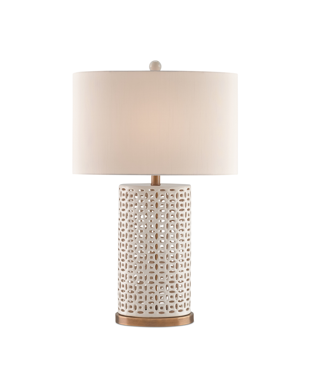 Bellemeade White Table Lamp.