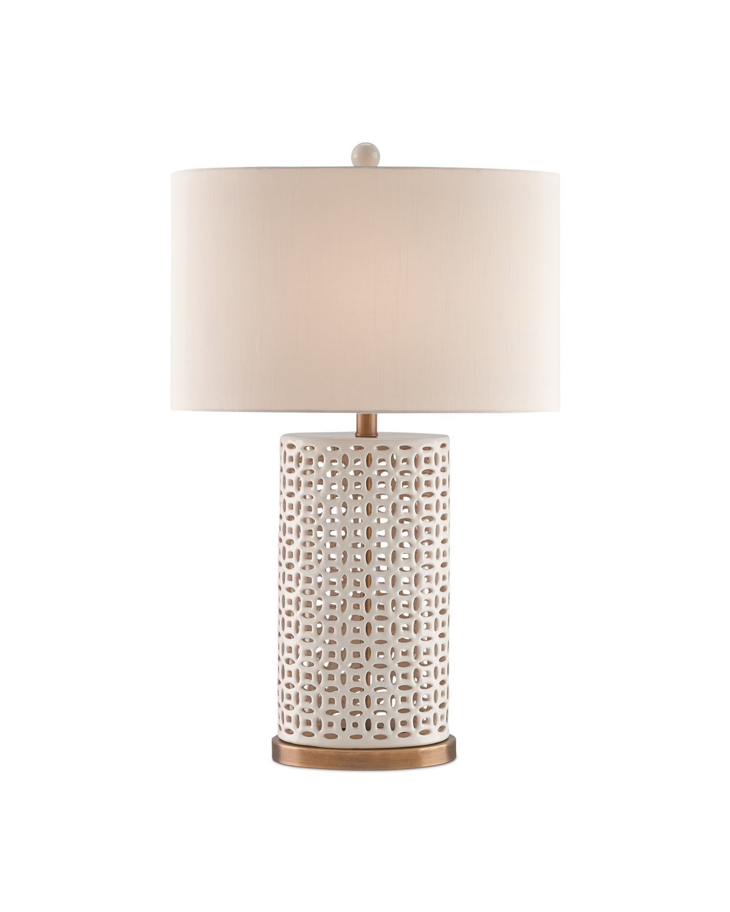 Bellemeade White Table Lamp.