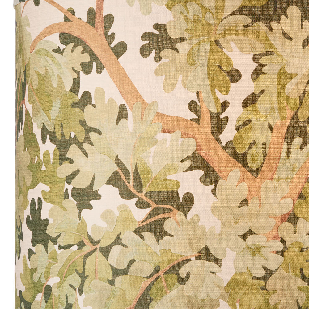 Woodland Green Drum Lamp Shade