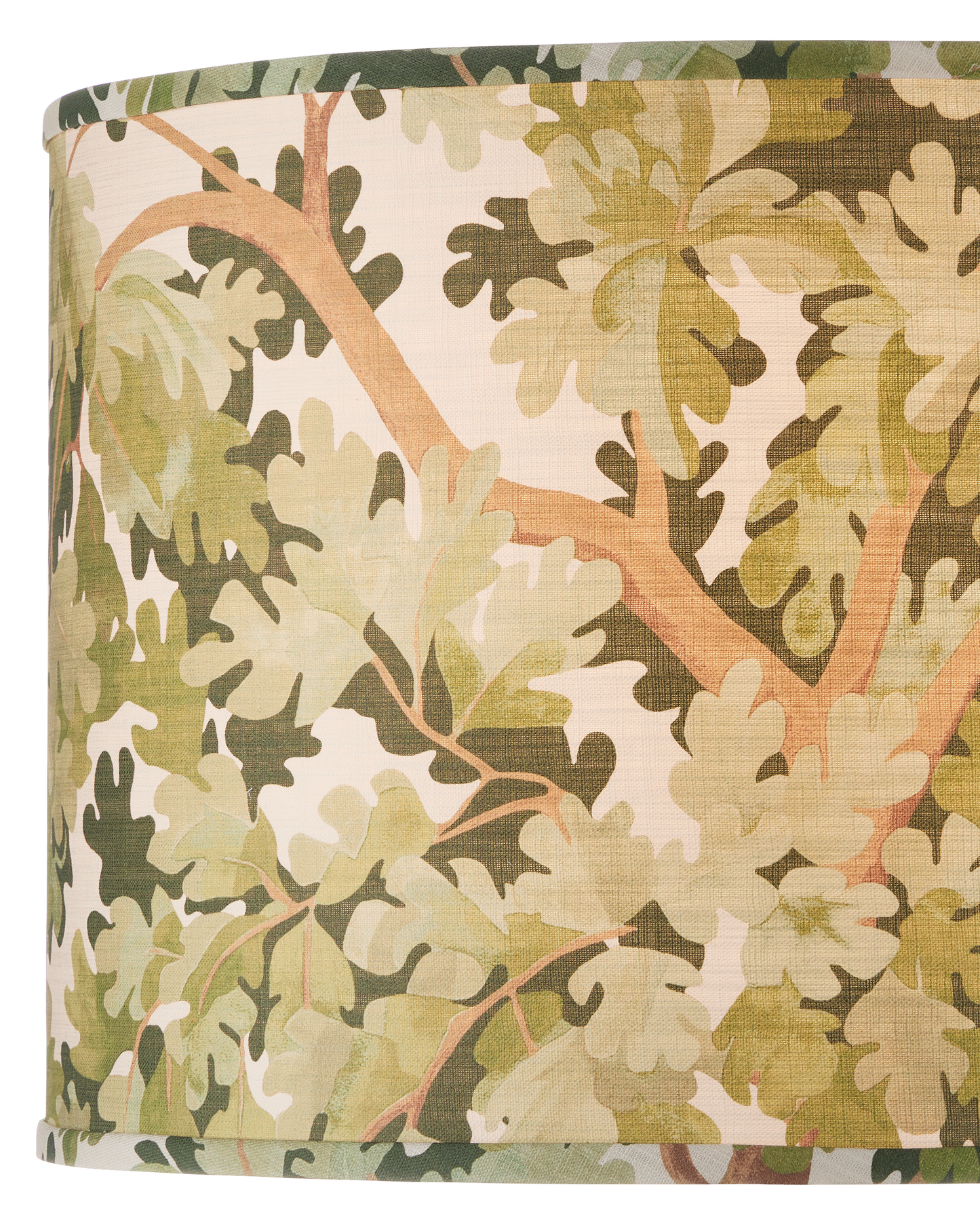 Woodland Green Drum Lamp Shade