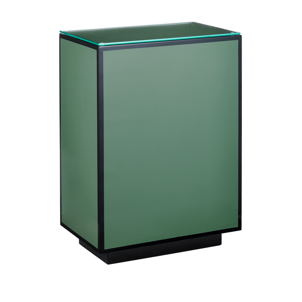 Green Lacquer Side Table