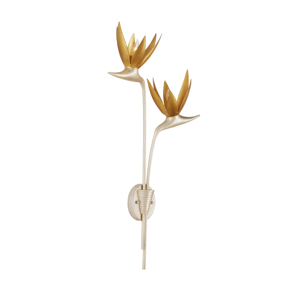 
                      
                        Paradiso Silver & Gold Wall Sconce, Right
                      
                    
