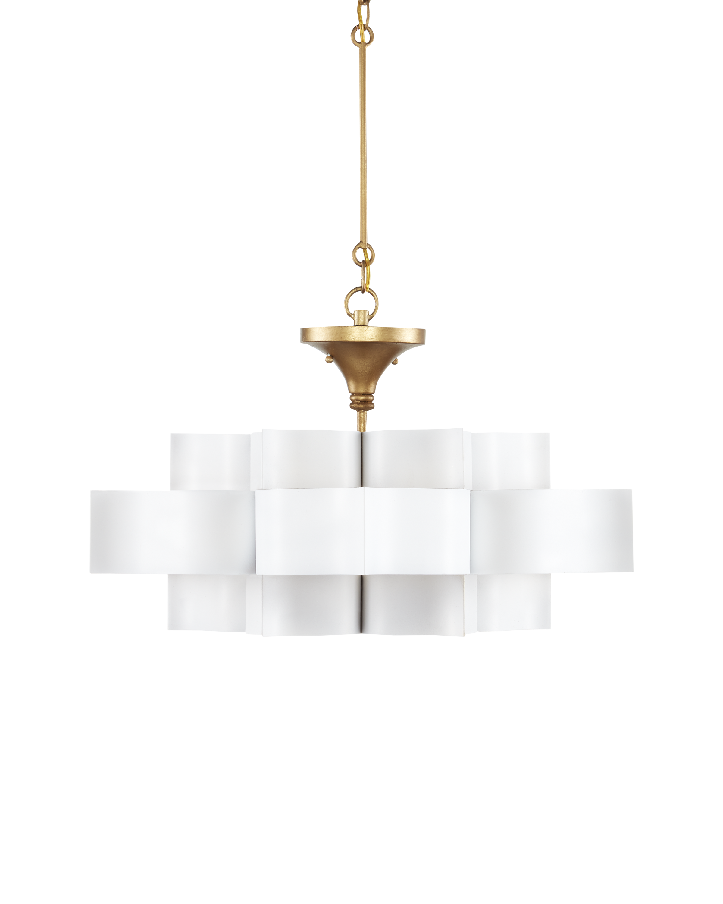 Currey & Company Grand Lotus Chandelier - Thumbnail 4
