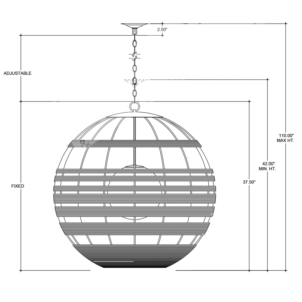 
                      
                        Lapsley White Orb Chandelier
                      
                    