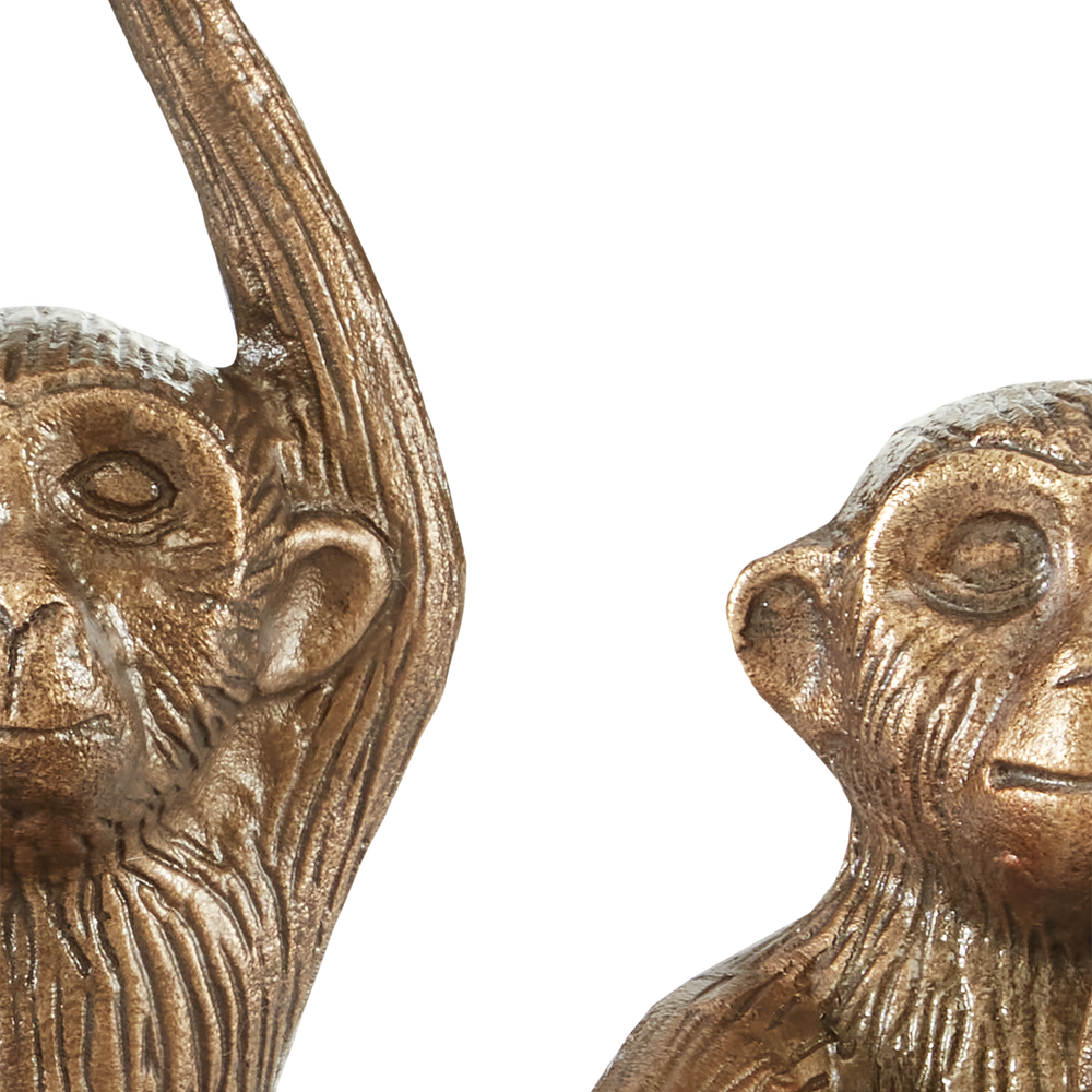 Zen Brass Monkey Set of 3