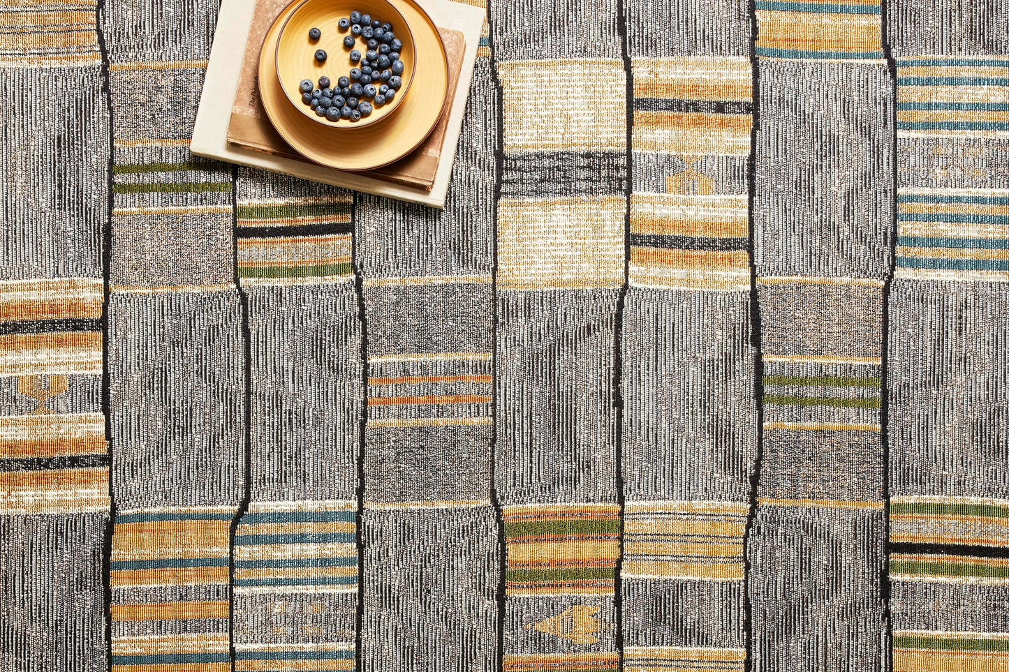 Loloi Mika Granite / Multi 2'-5" x 7'-8" Runner Rug