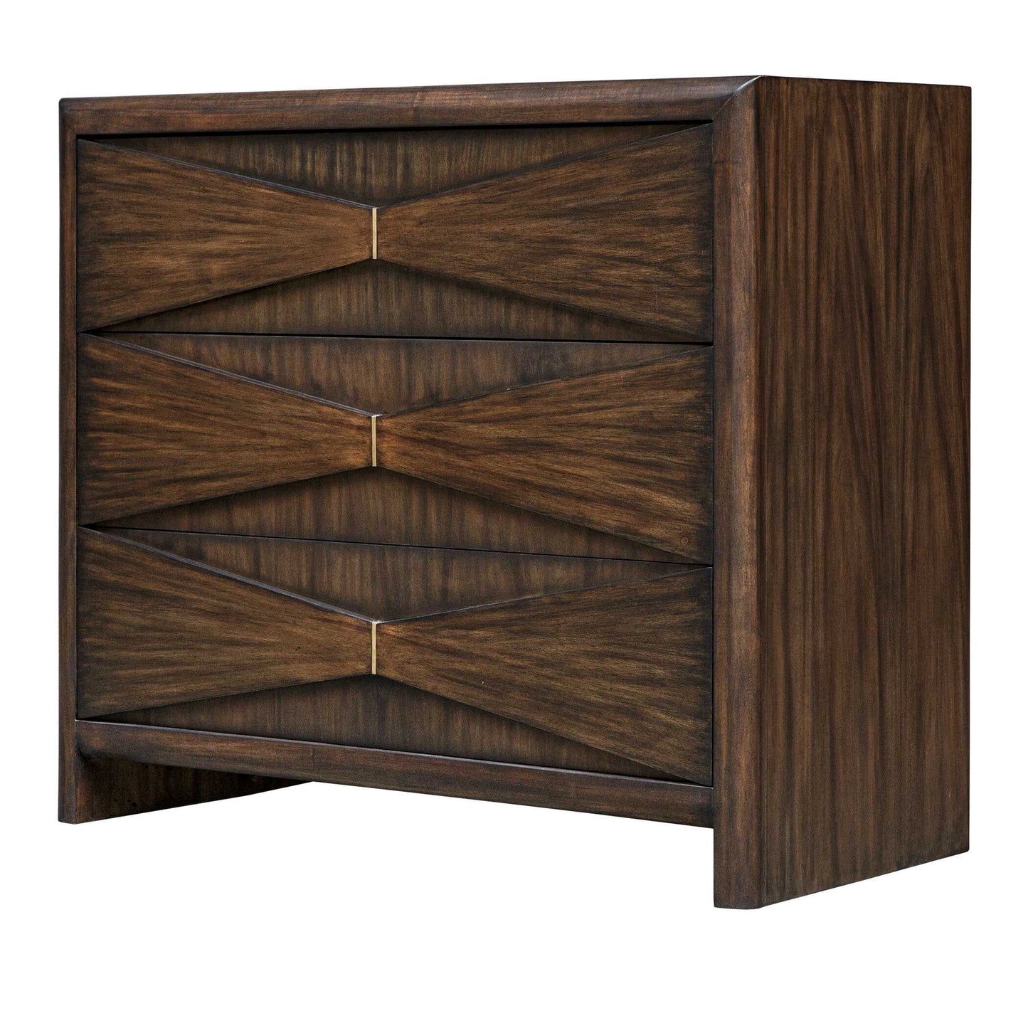 Uttermost Bowtie 3 Drawer Mid-Century Chest