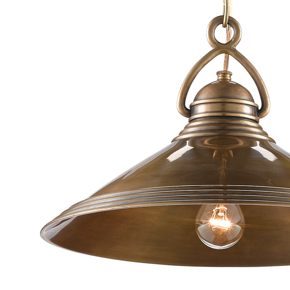 Weybright Brass Pendant