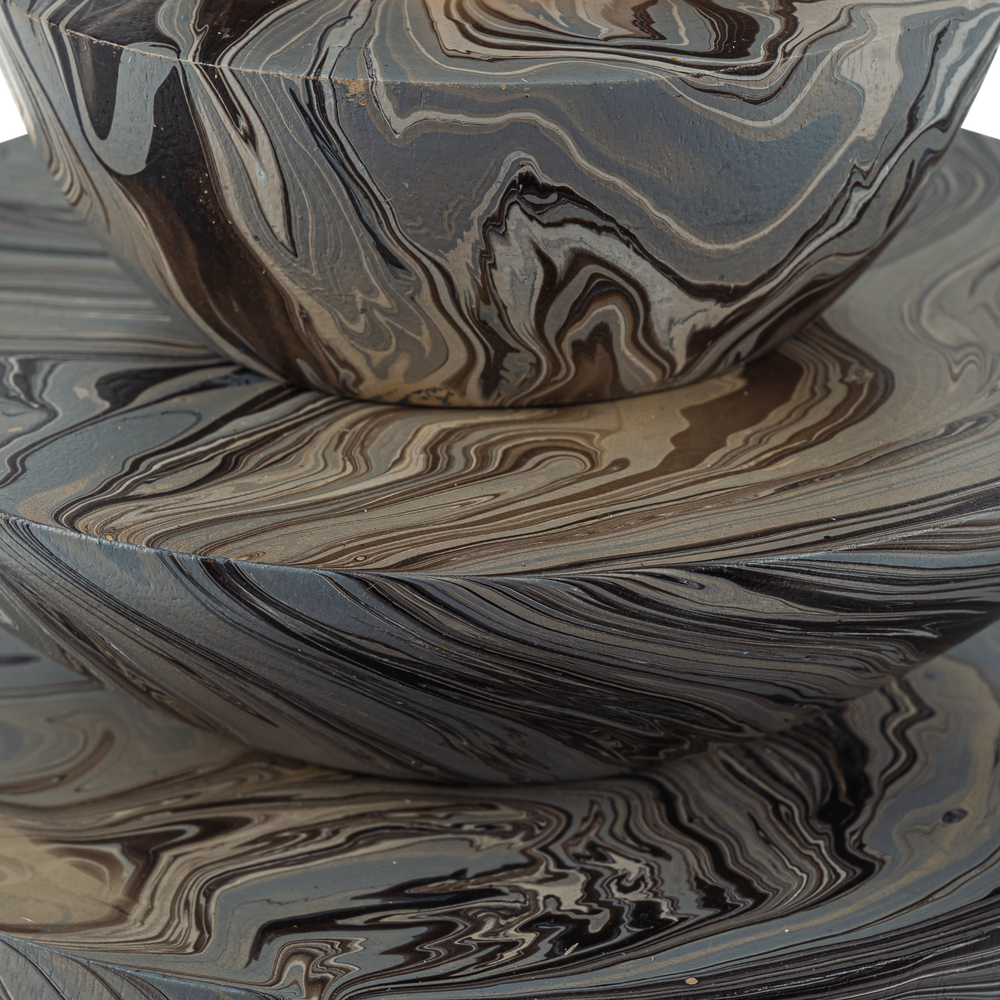 
                      
                        Marbleized Stacking Box Set of 3.
                      
                    