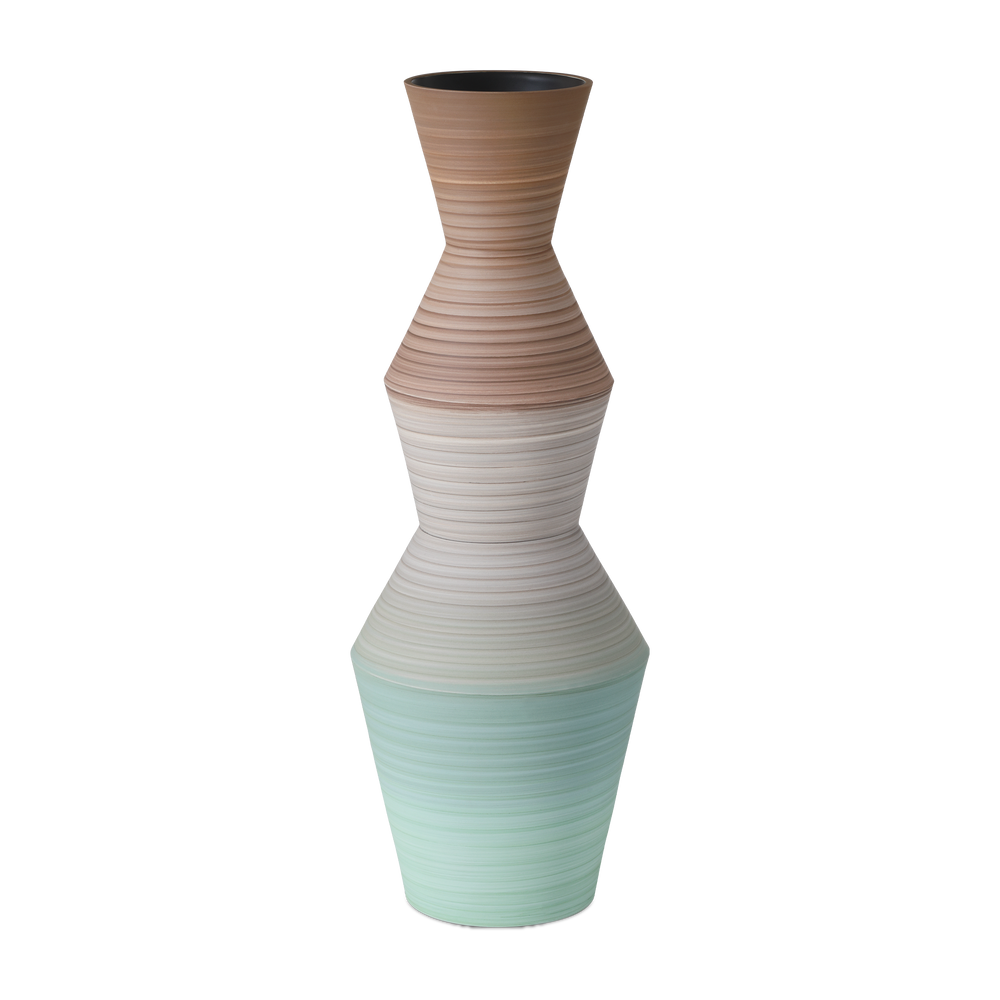 
                      
                        Happy 80's Brown & Pale Blue Vase Set of 2
                      
                    