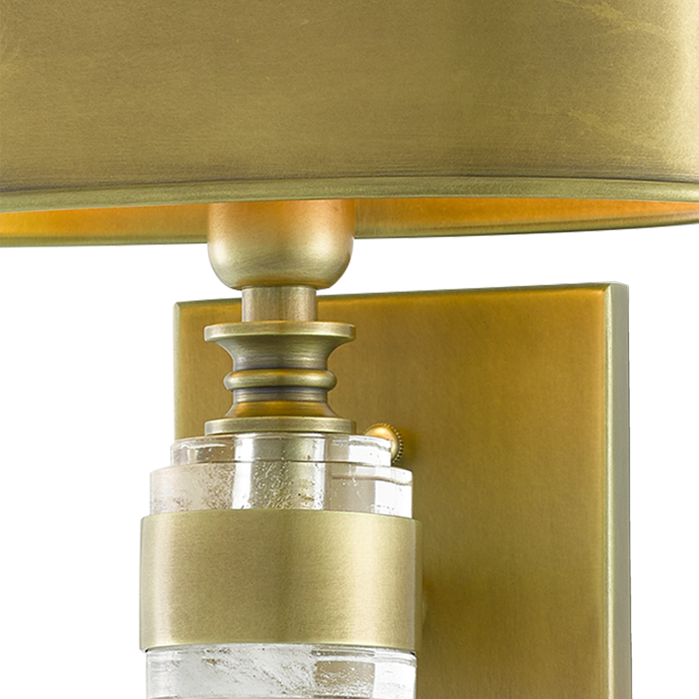 Lindau Brass Wall Sconce