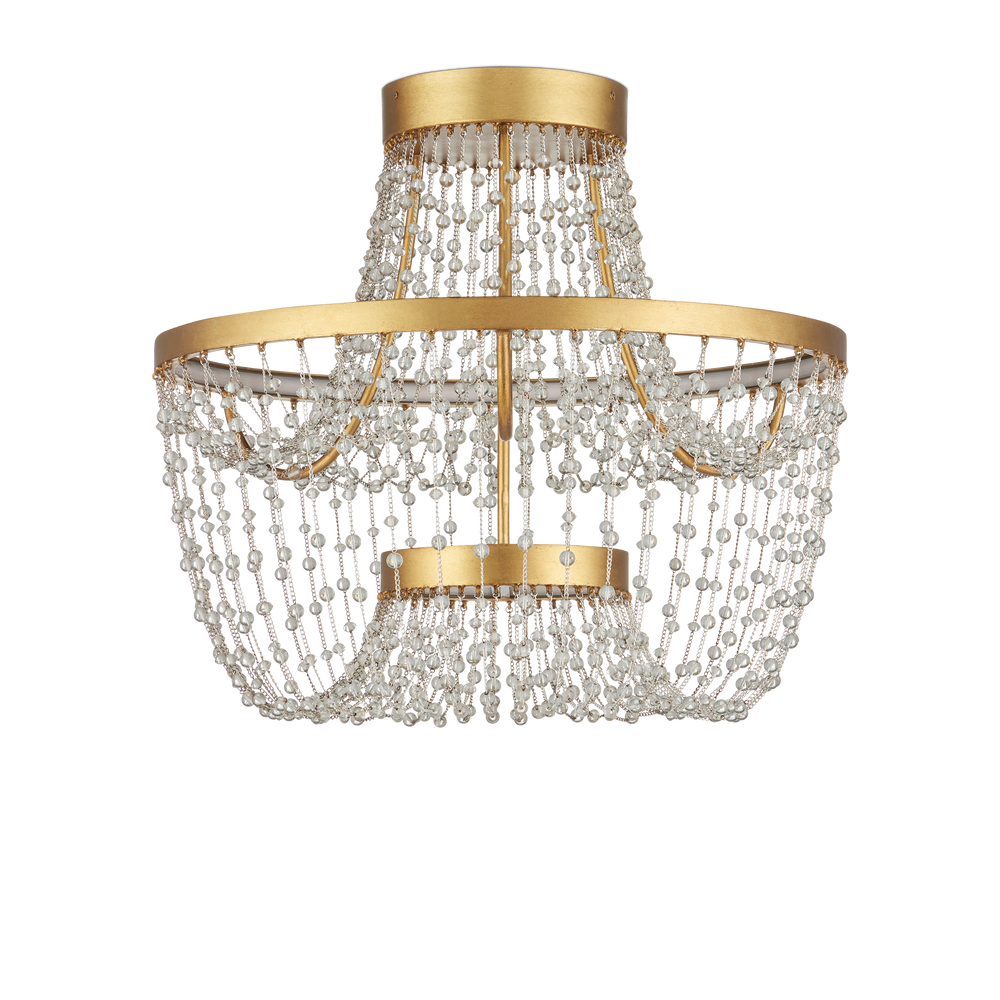 
                      
                        Mademoiselle Semi-Flush Mount.
                      
                    