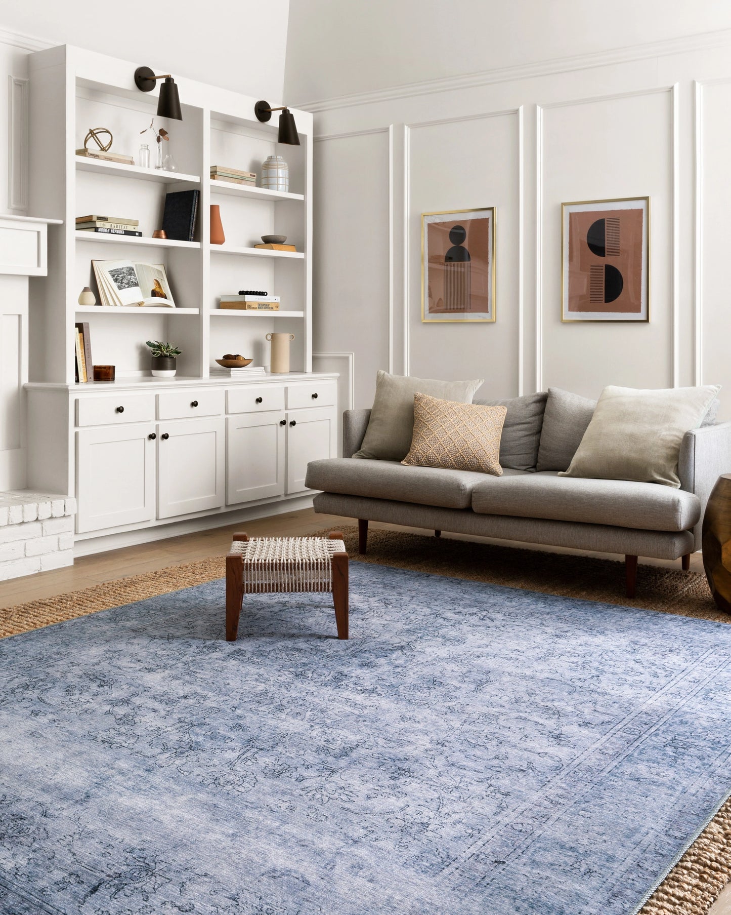 Loloi Loren Slate 2'-3" x 3'-9" Accent Rug