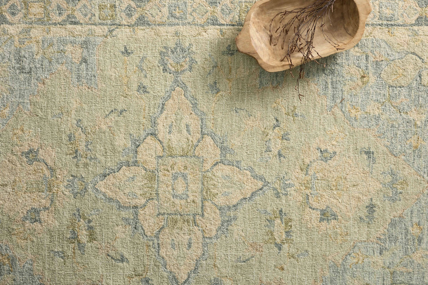 Loloi Julian Seafoam Green / Spa 12'-0" x 15'-0" Area Rug