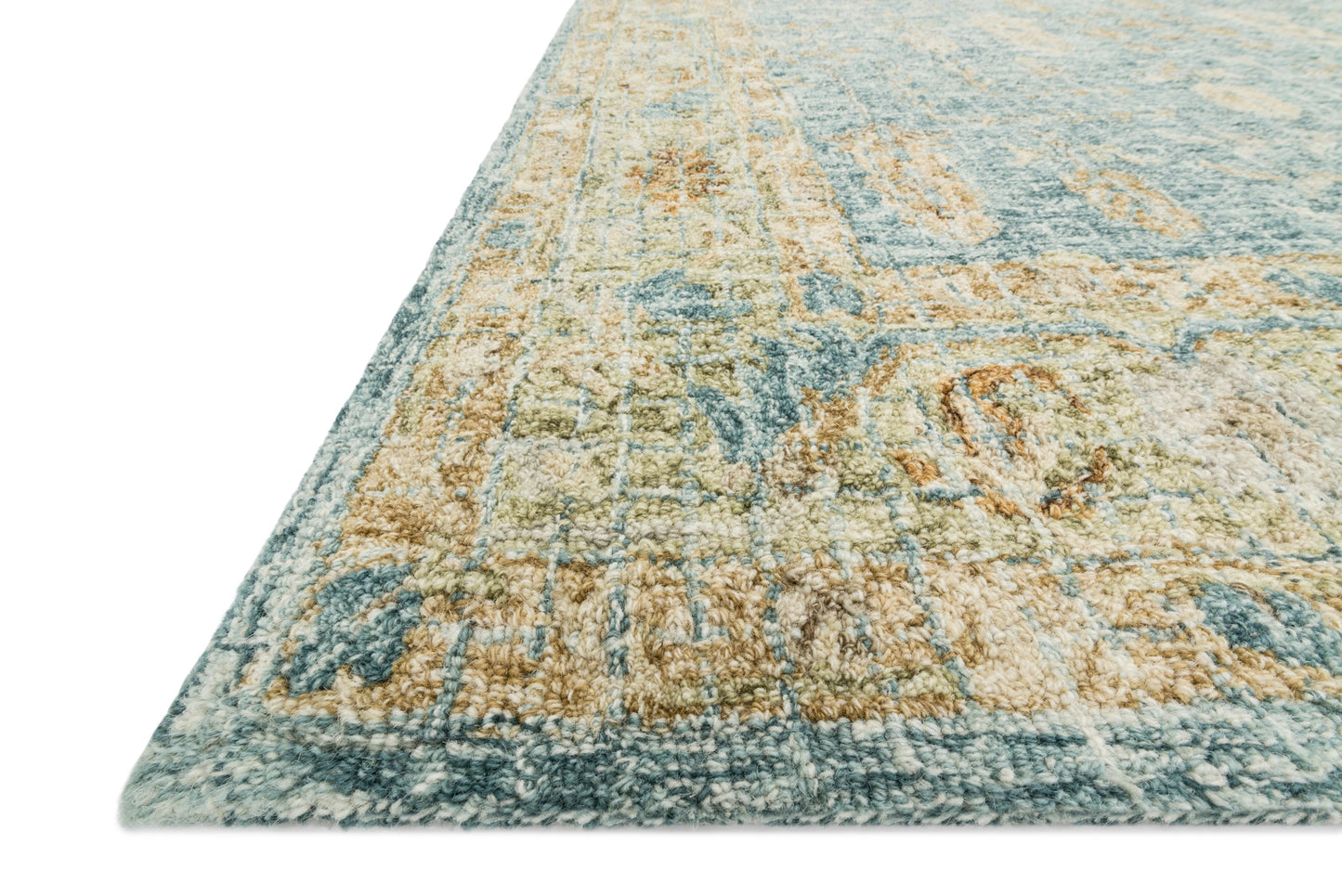 Loloi Julian Blue / Gold 12'-0" x 15'-0" Area Rug