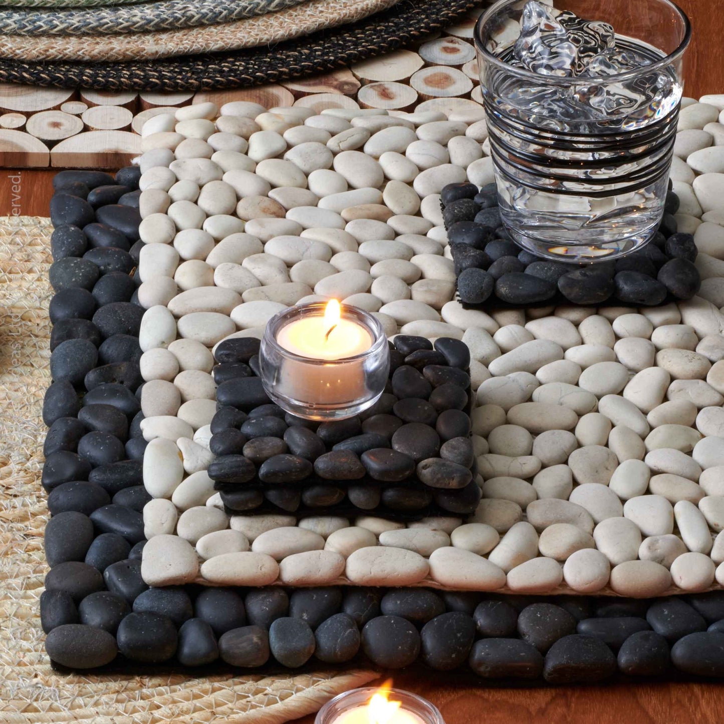 Beachstone™ placemat (set of 4) - #shop_name