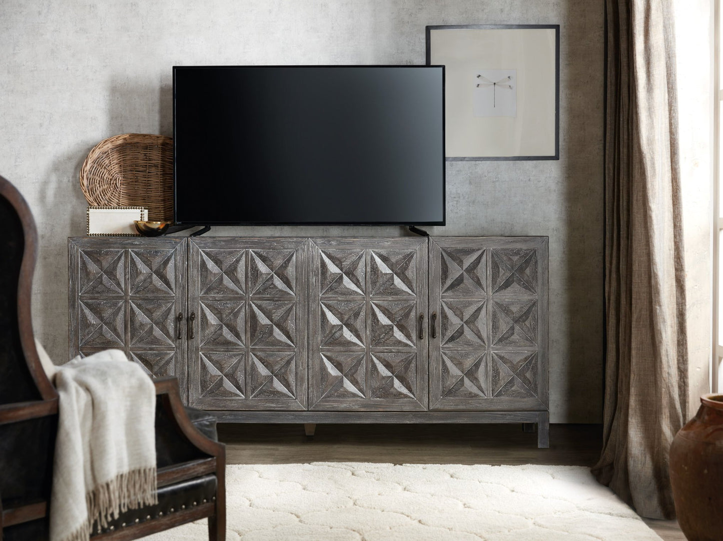 Beaumont Entertainment Console - #shop_name Credenzas & Sideboards