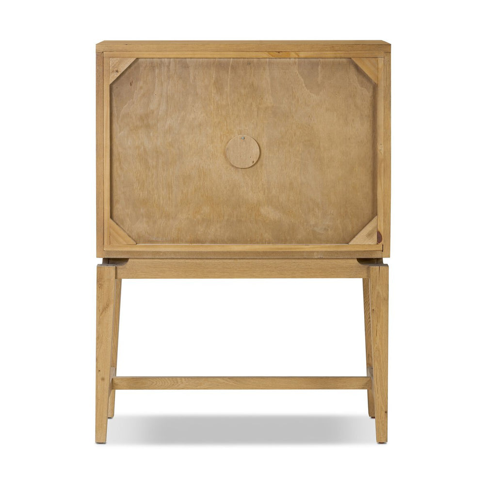 
                      
                        Bergstrom Secretary Desk - Warm Natural Oak Veneer
                      
                    