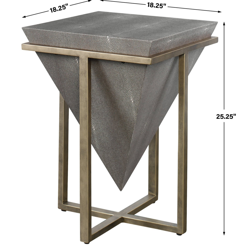 
                      
                        Bertrand Shagreen Accent Table - #shop_name End Tables & Accent Tables
                      
                    