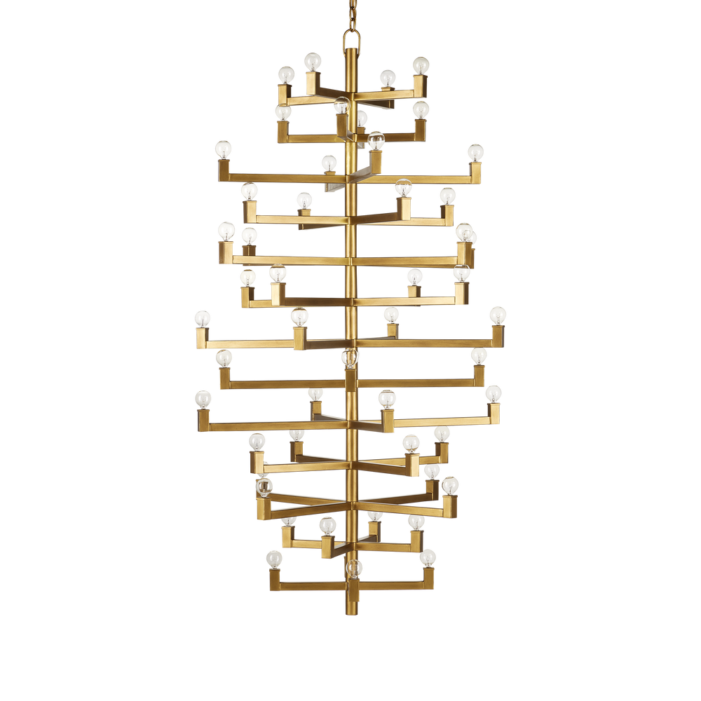 
                      
                        Andre Grande Brass Chandelier
                      
                    