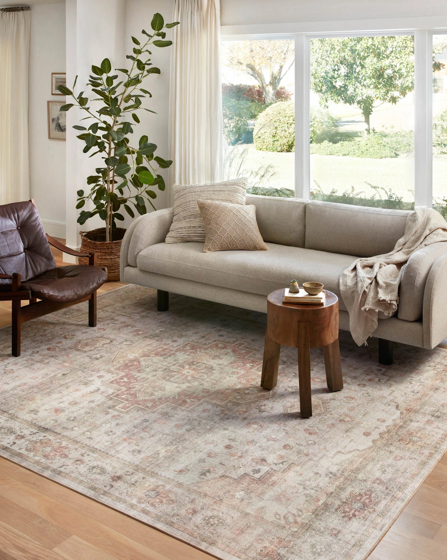Loloi Heidi Sage / Multi 8'-6" x 11'-6" Area Rug