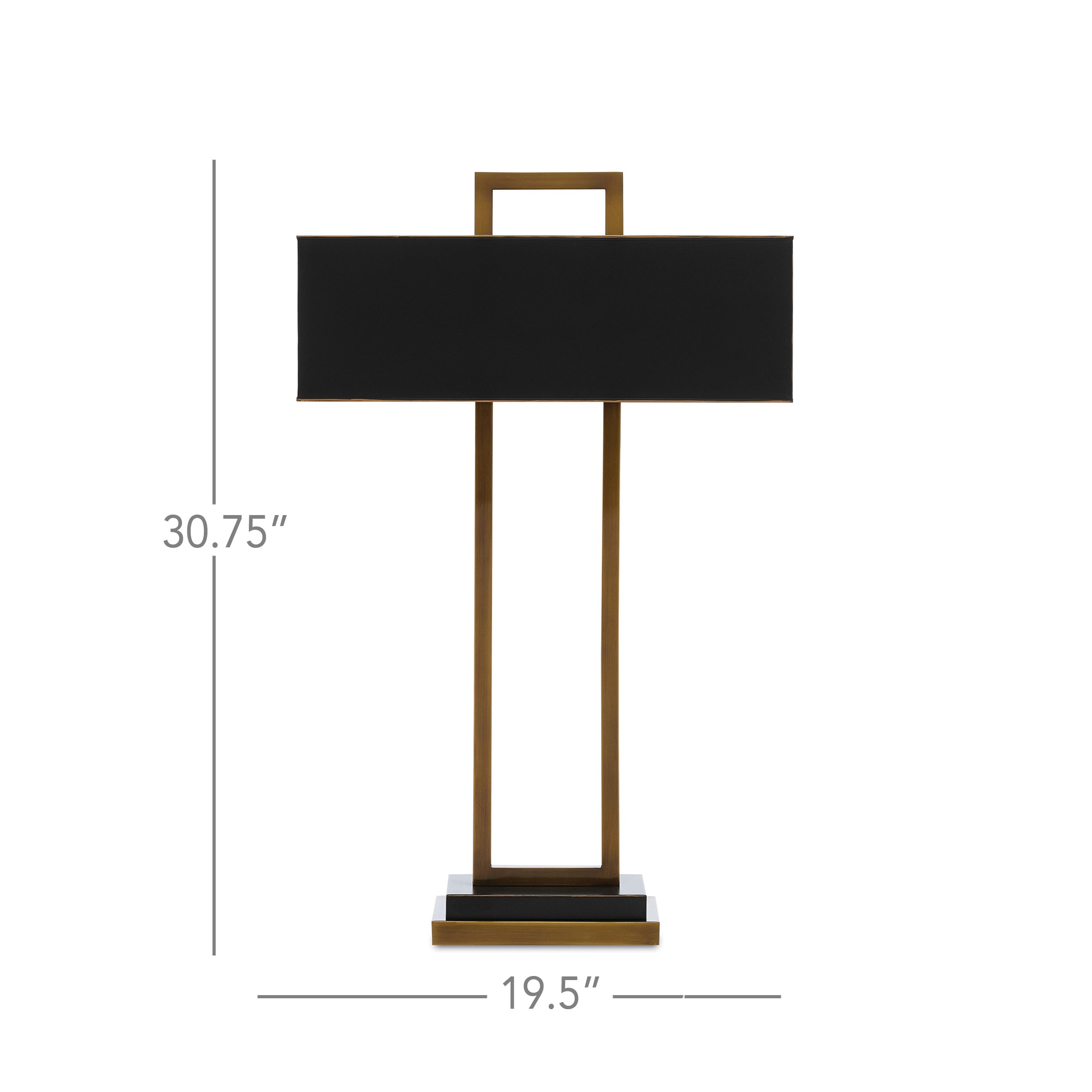 Otto Brass Table Lamp - Thumbnail 2