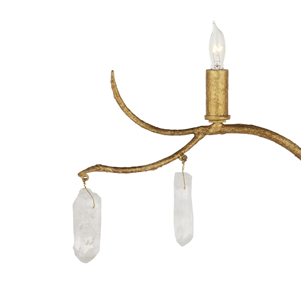 Forest Light Gold Wall Sconce