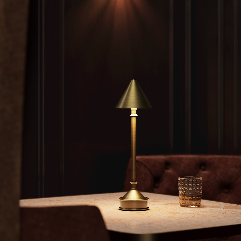 
                      
                        Traipse Brass Cordless Table Lamp
                      
                    